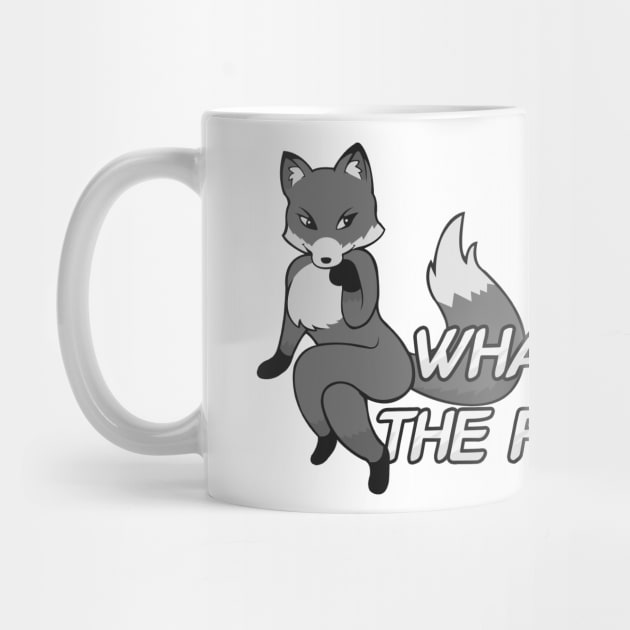 What does the fox say? - Gray by Brony Designs